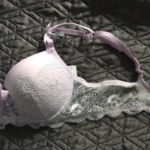 NWT Lavender bra with cute bow detail